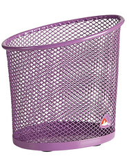 ALBA Pot à crayons "MESHCUP", en fil d'acier, prune