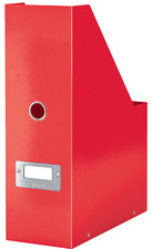 LEITZ Porte-revues Click & Store, A4, carton, rouge
