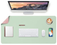 deflecto Sous-main, 800 x 400 mm, menthe/rose