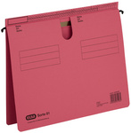 ELBA Hängehefter Sorte 81, überstehende Reiterfalz, rot