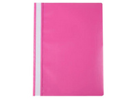 proOFFICE Chemise à lamelle, A4, film PP, rose