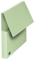 Oxford Pochette document à soufflet, A4, vert pastel