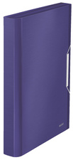 LEITZ Trieur ménager Style, A4, PP, 6 compartiments, bleu