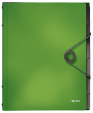 LEITZ Trieur Solid, A4, PP, 6 compartiments, vert clair