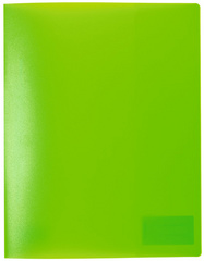 HERMA Chemise à lamelle, en PP, A4, vert fluo