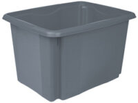 keeeper Boîte de rangement "emil eco", 30 litres, gris