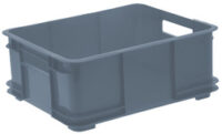 keeeper Caisse de rangement Euro-Box L "bruno eco", gris