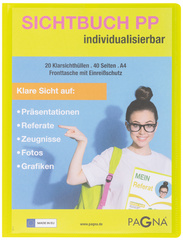 PAGNA Protège-documents de présentation "School", vert