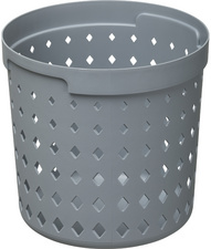 NHG Bac de rangement SEOUL ROUND ORGANIZER L, gris