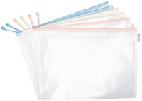 djois by tarifold Pochette à zip ZIPPER Pastel, A3, assorti