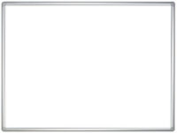 FRANKEN Tableau mural blanc PRO, émaillé, 600 x 450 mm