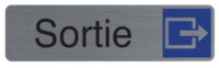 EXACOMPTA Plaque de signalisation "Sortie