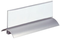 DURABLE Chevalet porte-nom DESK PRESENTER DE LUXE
