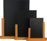 Securit Ardoise de table ELEGANT, petit, teck