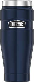 THERMOS Gobelet isotherme STAINLESS KING, 0,47 l, bleu foncé