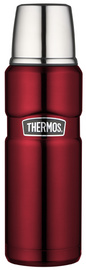 THERMOS Bouteille isotherme STAINLESS KING, 0,47 litre,rouge