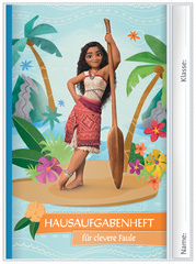 ROTH Hausaufgabenheft für clevere Faule "Disney Vaiana