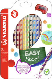 STABILO Crayon de couleur EASYcolors, pour droitier, étui