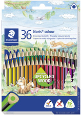 STAEDTLER Crayon de couleur Noris colour, étui carton de 36