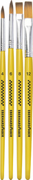 EBERHARD FABER Set de pinceaux synthétiques WINNER, 4 pièces
