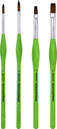 EBERHARD FABER Set de pinceaux synthétiques GREEN WINNER