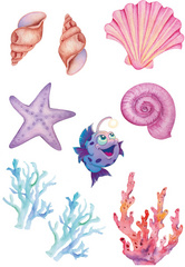 ROTH Bügeldekoration für DIY-Stoffschultüte, Magische See