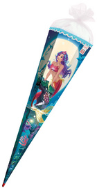 ROTH Schultüte "Magische Meerjungfrau", eckig, 850 mm, Folie