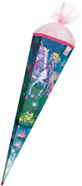 ROTH Motiv-Schultüte "Magische Einhornreiterin", 850 mm