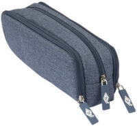WEDO Trousse Denim, polyester, bleu