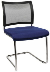 Topstar Chaise de bureau "filet Visit 20", bleu
