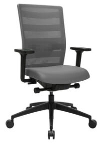 Topstar Chaise de bureau pivotante "Sitness Airwork", gris