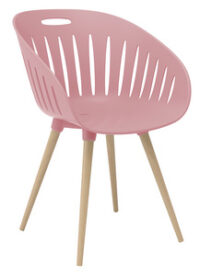 Topstar Chaise d'extérieur "T2023", set de 2, rose