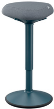 LEITZ Tabouret assis-debout Ergo Active, assise confort,gris