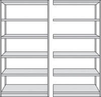 kerkmann Rayonnage annexe Progress 500, (H)1.900 mm