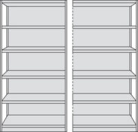 kerkmann Rayonnage de base Progress 500, (H)1.900 mm
