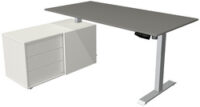 kerkmann Poste de travail complet Move 1, graphite