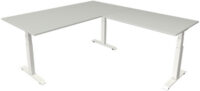 kerkmann Bureau réglable en hauteur Move 4 avec extension