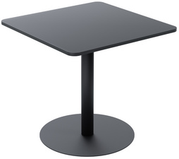 PAPERFLOW Table de bistrot Mezzo, diamètre: 800 mm, noir – Image 3