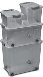CEP Boîte de rangement SHADOW, avec roues, 67 litres
