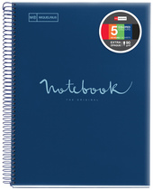 MIQUELRIUS Cahier à spirale "Notebook EMOTIONS", A4, rouge