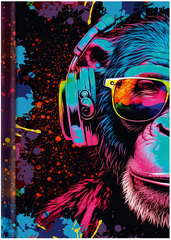 RNK Verlag Carnet de notes "Neon", A4, 96 feuilles, uni