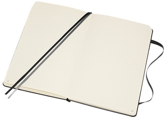 MOLESKINE Carnet de croquis Bullet Notebook, L/A5, noir – Image 4