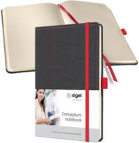sigel Carnet de notes Conceptum Design Casual, A5, gris /