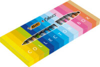 BIC Stylo à bille 4 Colours, Collector Box, set de 15