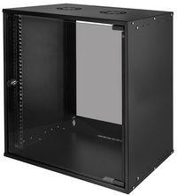 LogiLink Coffret mural 19" ECO, 12 U, assemblé, noir