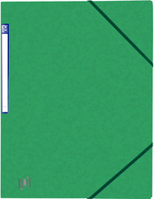 Oxford Chemise simple à élastique Top File+, A4, vert