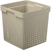 NHG Bac de rangement SEOUL BASKET XL, PP, beige