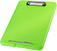 helit Porte-bloc avec compartiment "the clip", A4, vert