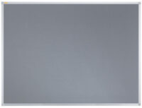 FRANKEN Tableau en textile X-tra!Line, 600 x 450 mm, gris