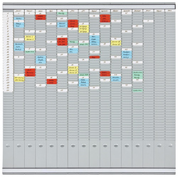 FRANKEN Tableau planning à fiches T, (L)474 x (H)780 mm – Image 5